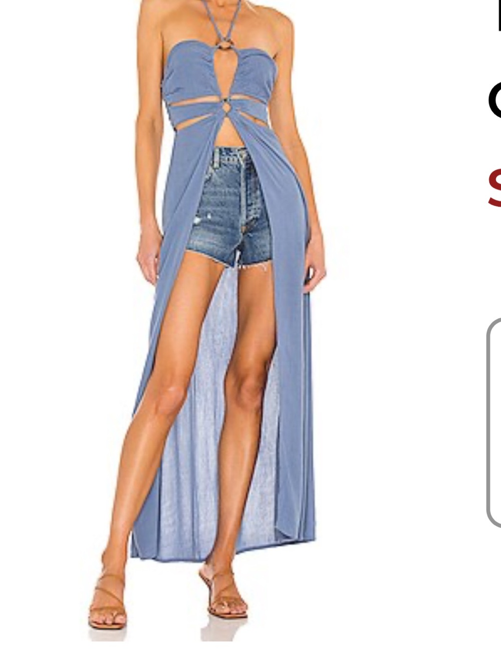 Tekoa Maxi Top in Blue
TULAROSA